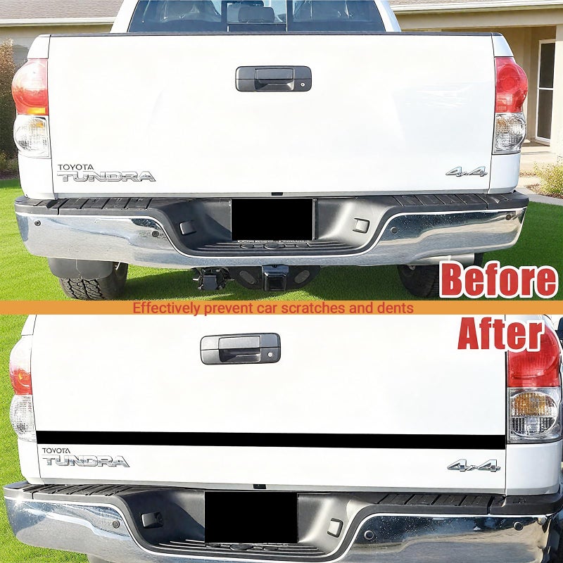 PACIXU Universal Glossy Black Body Side Molding Trim, Self Adhesive Protection for Cars/Trucks/Vans Body Door Window Bumper and More, W:1inch; L:20Feet - Image 4